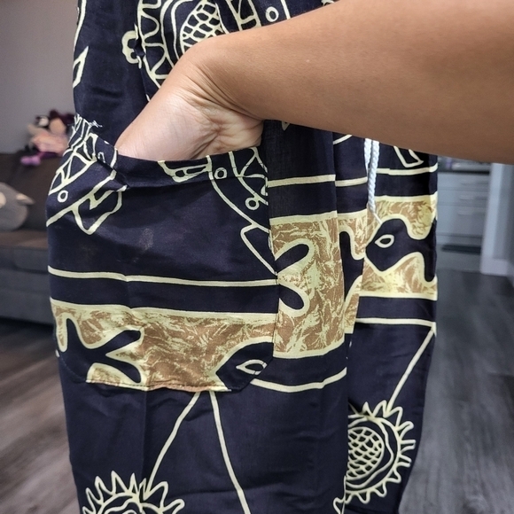 Chinrada - Smocked Waist harem PLUS SIZE 2XL πΉπ - Picture 9 of 11